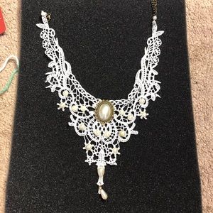 ❤️3x$20❤️ Embroidered necklace NWT